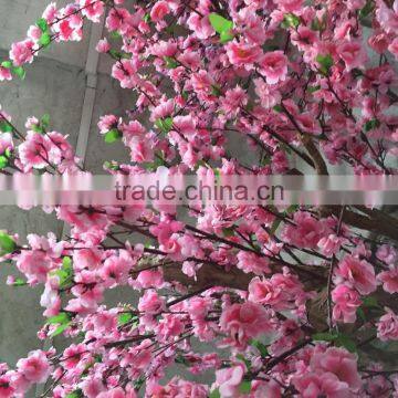 Artificial Cherry Flower Tree Artificial Tree Silk Cherry Branch Home Decoration Faux Cherry Blossom photo-6