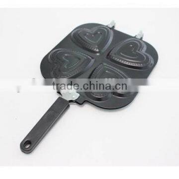 Nonstick Aluminium Egg Poacher Skillet Frying Divided Pan photo-4