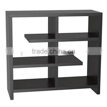 Glossy Home Furniture Wood Console Table 4 Tier Book Display Shelf Wholesale Hall Teble photo-3
