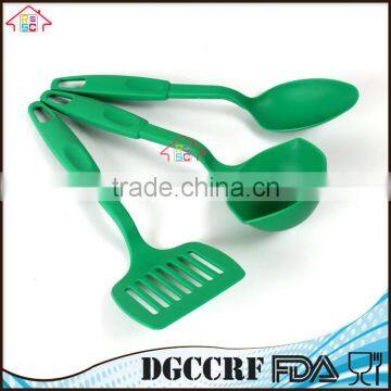 NBRSC High Heat Resistant Nylon Utensil Set of 3 Kitchen Cooking Tools Ladle Slotted Turner Spoon photo-4