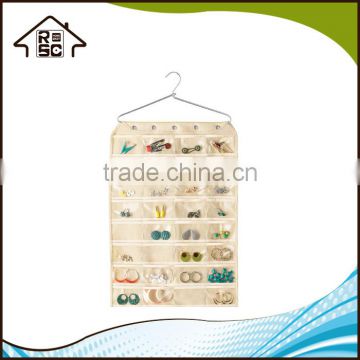 NBRSC QC Staffs Ensure Hanging Storage Organizer Hanging Pockate Jewelry Organizer