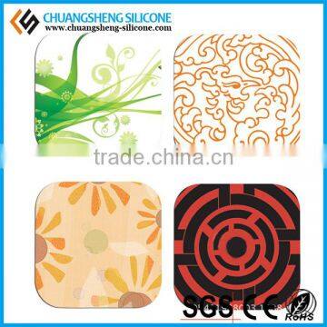Autumn and Summer Hot Sale Anti-hot Silicone Cup Mat, Glass Mat, Table Mat photo-3