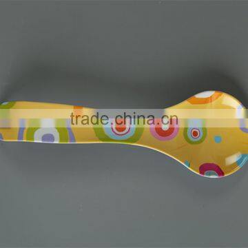 A1 Meneed melamine yellow kitchen rice plastic ladle spoon