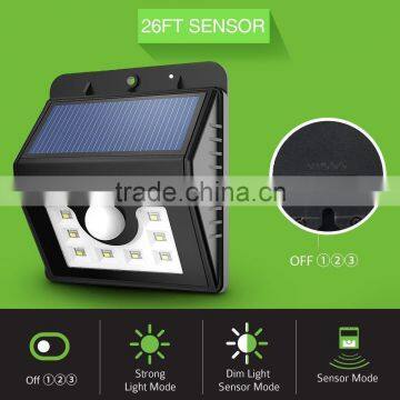Outdoor Waterproof Rainproof IP65 Street Light Garden 8LED Solar Light photo-5