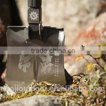 2016 Outdoor Multi-function Camping Gear With Knife Hoe Hammer and Flashlight photo-4