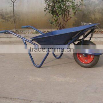 China Manufacturer Steel Tray Lightweight Power Concrete Wheelbarrow for Sale photo-4