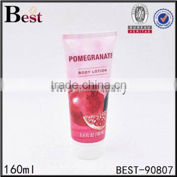 160ml pink cosmetic plastic tube