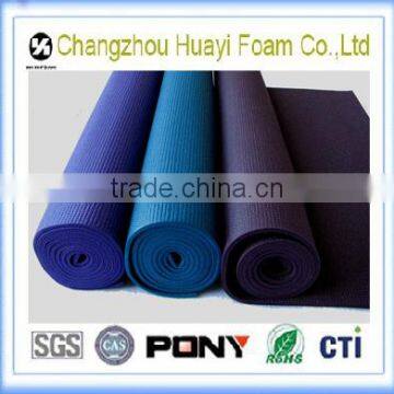 yoga mat material rubber