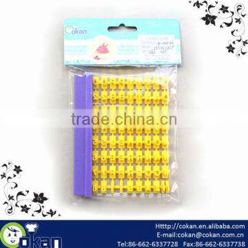 Hot selling plastic fondant stamp,cookie stamp CK-CM0308