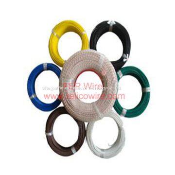 FF46-2: Silver Plated Copper, FEP Insulated High Temperature Wire