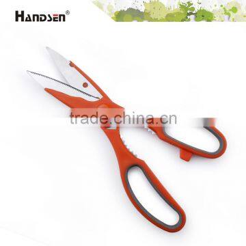 8-1/2" TPR Soft Grip Handle Durable Blade Kitchen Use Scissors photo-2
