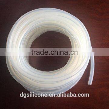 High Temperature Reinforced Heater Hose White Silicone Rubber Tubing