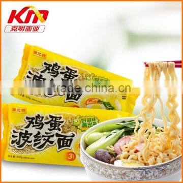 Halal haccp easy cooking ramen instant egg noodle