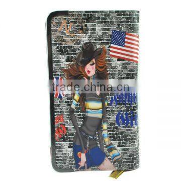 Custom Print Leather Wallet ,Money Wallet photo-2
