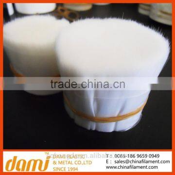 WHITE PBT TAPERED MONO FILAMENT FOR COSMETIC BRISTLE/ARTIST BRUSH FIBER/MAKEUP BRUSH FILAMENT photo-3