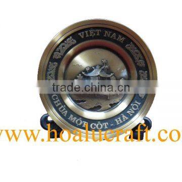 Antique Bronze Custom Souvenir Plate