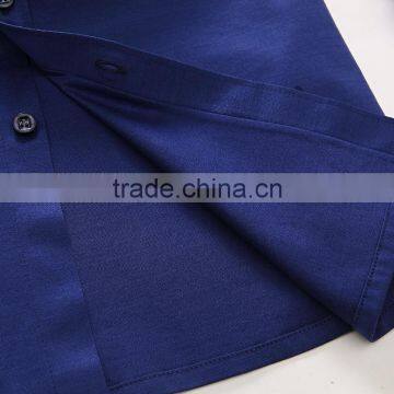 Mens High Quality Slim Fit Blank Customized Mercerized Cotton t Shirt photo-4