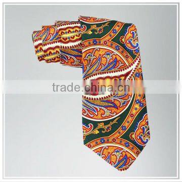 Custom 2014 new designs high quality digital print silk tie