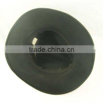 Black Color Wide Brim Men's Hats Wool Felt Hat With High Quality photo-4