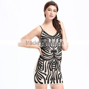 Online Shopping Sleeveless Summer Designer One Piece Party Dress photo-3