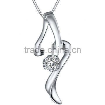 9K Gold Jewelry Diamond Necklace Fashion Necklace For Women photo-6