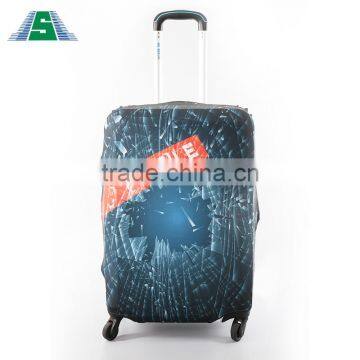 Durable Colorful Custom Luggage Cover Spandex Bag photo-5