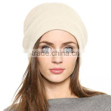 HAODUOYI Winter Fashion Women Solid 3 Colors Knitted Earflaps Hat Warm Casual Soft Wool Hat photo-4