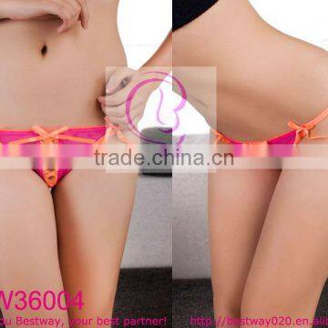 Hot sexy picture of fashion girls dresses transpasrent material thongs g strings tanga v string t back assorted color