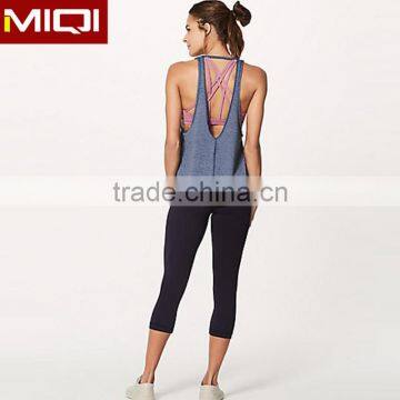 Promotional Competitive Price wholesale tank top with low MOQ women fitness tank top