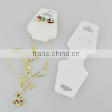 Custom Logo Brown Small Jewelry Package Cards Carboard Display Cards Pack Wholesale for Necklaces photo-2