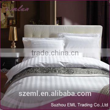 Custom hotel bed sheets set 3pcs hotel bedding sets 5 star