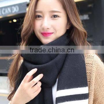 New Model 2017 Spring Boy and Girl Neckchief Knitted UK Wind Joint Style 40*190cm Unisex Fashional Scarf photo-3