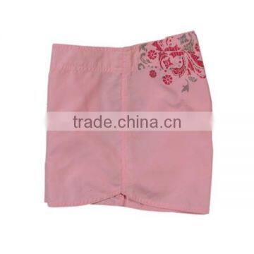 Breathable Women Blank Pink Polyester Boardshorts/ Board Shorts Wholesale photo-4