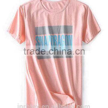 Latest fancy design silkscreen printing t-shirt made in China