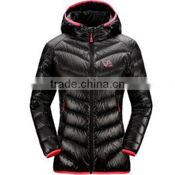 New Style Women Winter Ultra Ligh Down Jacket With Hood photo-3