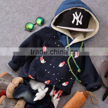 S15267A Children Hoodies Boys Long Sleeve Pullover Winter Hoodies photo-3