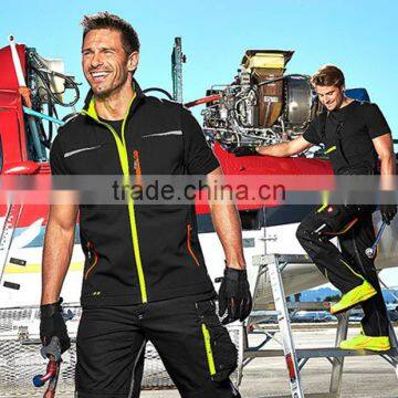 Men Winter Breathable Windstopper Softshell Vest Oem Service photo-2