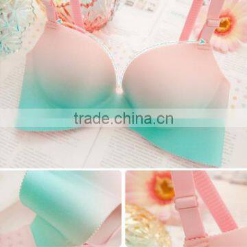 Push Up Breathable Seamless New Panti Photo Panty Set Very Sexy Bra photo-5