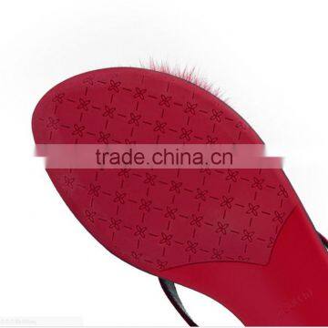 The Fox Hair Bulb Belt Buckle Slippers Sheep photo-2