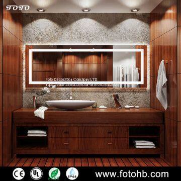 FOTO LED Backlit Glass Bathroom Mirror