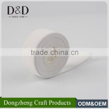 Chinese Factory Wholesale Customized Size Decorative Tape White Knitting Elastic photo-3