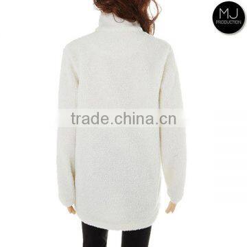 Flash Sale Without Patch Sherpa Fleece Pullover photo-3