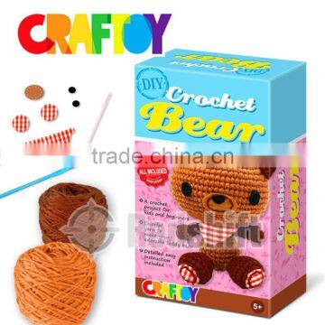 Crochet Bear Do it Yourself Educational Toy Diy Art and Craft photo-2