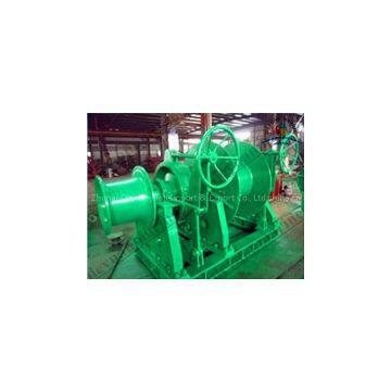 Marine hydraulic anchor windlass and mooring winch