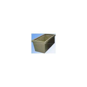 Rectangle fiberglass planter