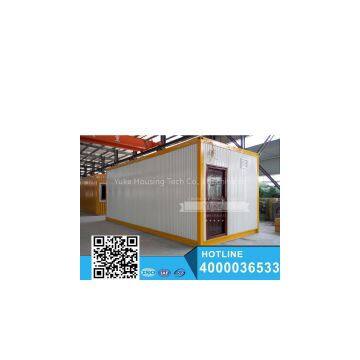 20FT/40FT Expandable Cabin Flat Pack Container House Prefabricated with Glass Wall