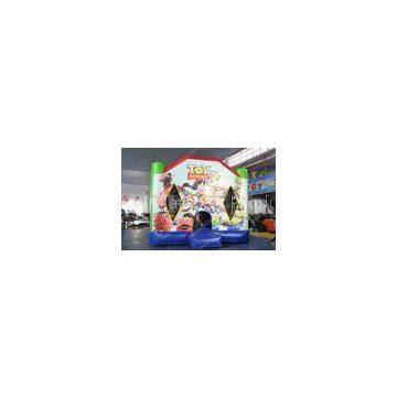 Small Kids Inflatable Bounce House , Inflatable Spongebob Bouncy Castle