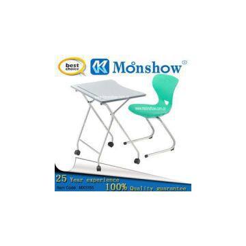 Fashion Foldable Single Desk And Chair