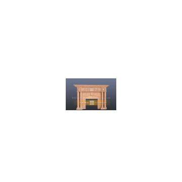 Stone Fireplace