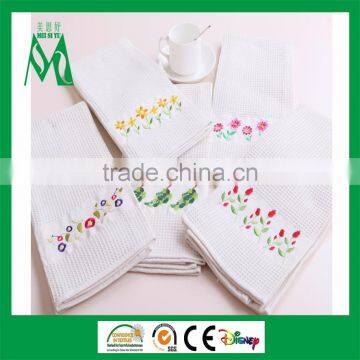 kitchen textile plain cotton tea towel